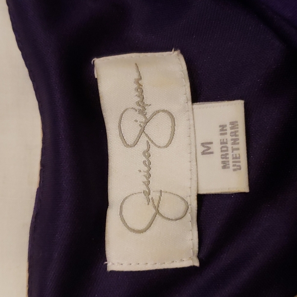 Jessica Simpson Purple,Tan & Black Dress size:M - Picture 3 of 15